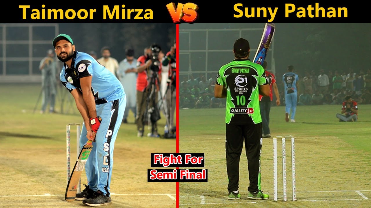 Taimoor Mirza ,Fahad Mian Channu, 124 Runs 36 Balls v Sunny Pathan ...