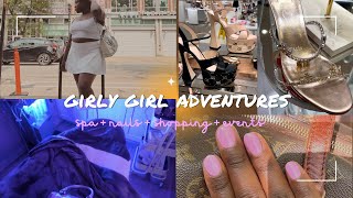 week in my life: girly girl edition🛍️💅🏾🧖🏾‍♀️💗