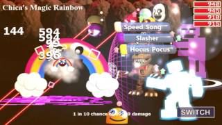 FNaF World Rainbow Boss - Slasher Strategy