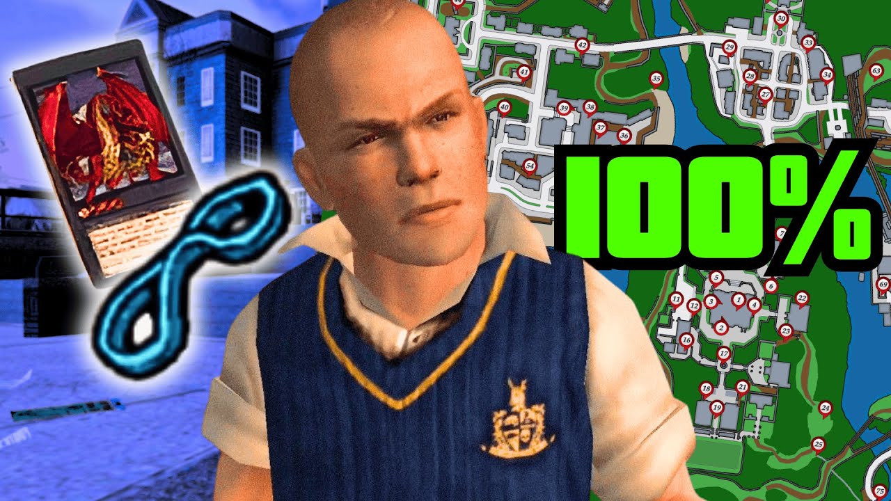 TODOS OS COLETÁVEIS DO BULLY ANTES DA PRIMEIRA MISSÃO