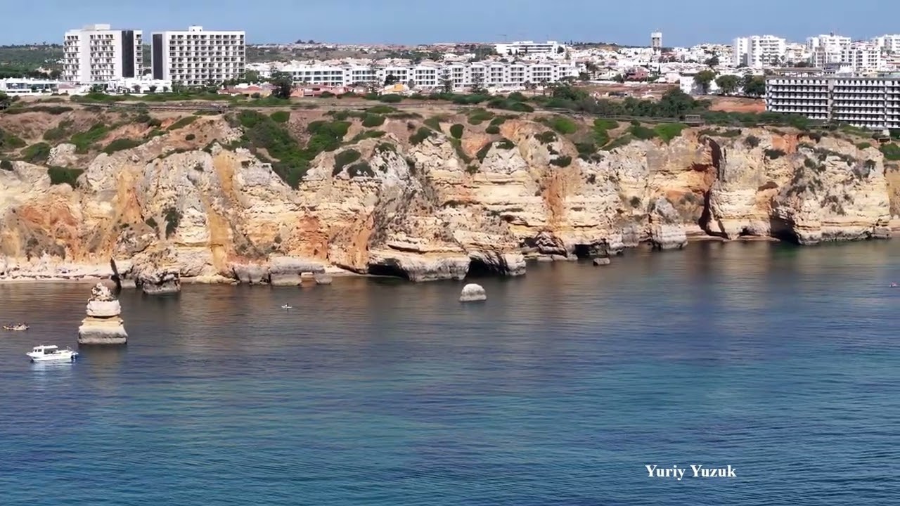 Praias de  Lagos,Algarve,Portugal  # 1 — зроблено у Clipchamp