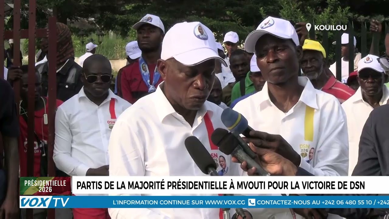 Partis de  la majorité présidentielle à Mvouti pour la victoire de  DSN