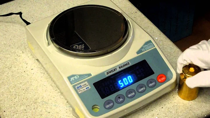 Calibration of A&D Balance FX 3000 GD.MOV
