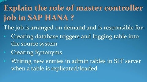 Latest SAP HANA Interview Questions and Answers for freshers and experienced– Part 5