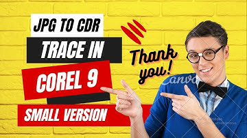 how to trace bitmaps in corel Draw 9