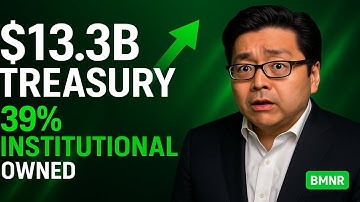 BMNR : Why 39% of Institutions Are Buying This $13.3B ETH Treasury