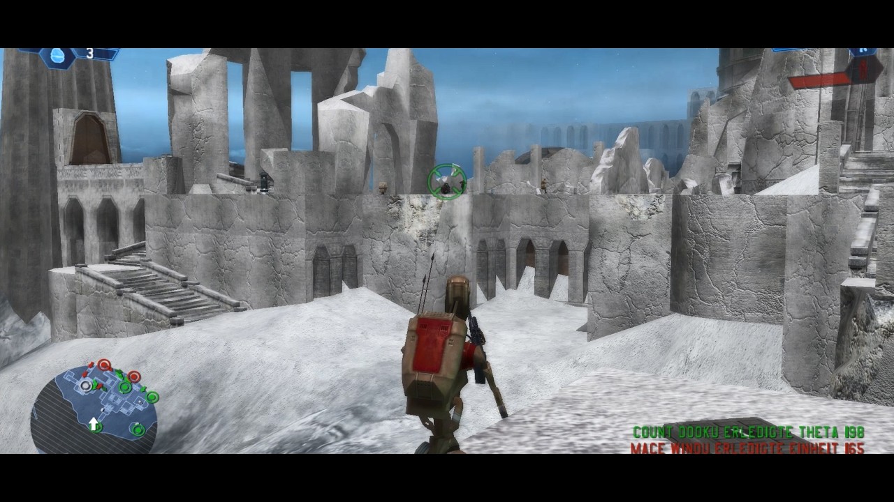 Star Wars Battlefront 2004 Classic/ Rhen Var: Citadel / CIS Side/ Instant Action