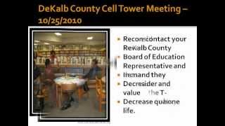 Cell Phone Tower Meeting & SPLOST IV with Jay Cunningham: DeKalb Parents against Cell Towers Party 3
