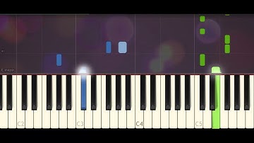 BTS Taehyung– Singularity – Synthesia Piano Lesson (easy)