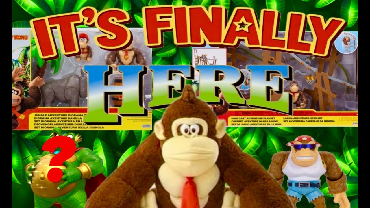 The Donkey Kong Merch Is Finally Here - YouTube