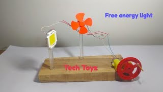 How to Make a free energy Generator experiment with 12 volt Led | Tech Toyz Videos