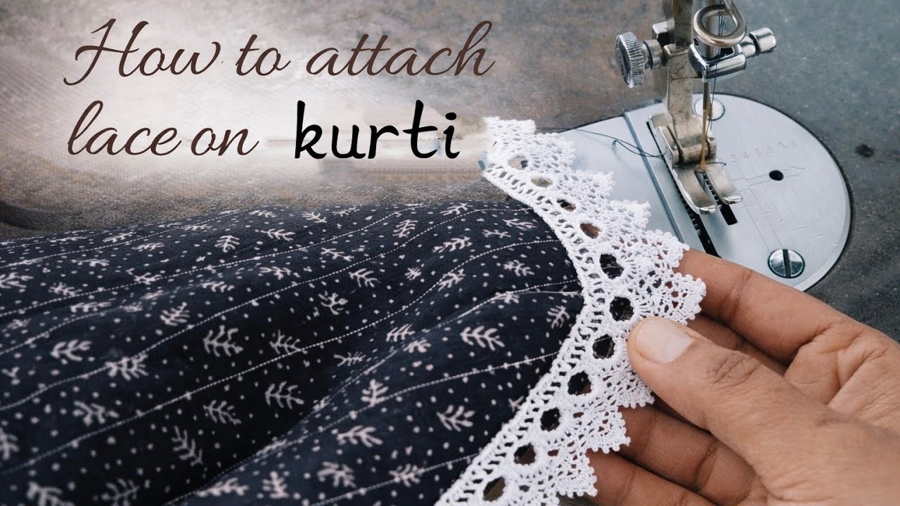 Sewing Tips & Tricks / Invisible Lace attach Perfectly on fabric / 