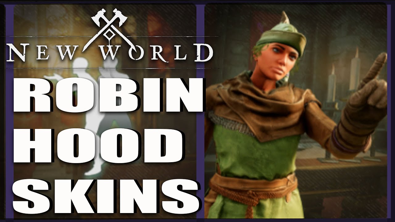New Robin Hood Skins And Halloween Masks - New World