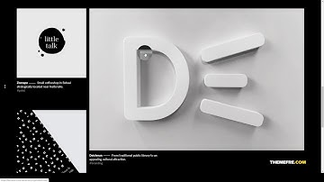 Etc - Portfolio Creative WordPress Theme minimal video Easy Create Website