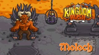Kingdom Rush - Boss - Moloch [Hard Mode, 20 lives, All 3 Stars] [Level - Pandaemonium] screenshot 4
