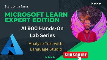 AI 900 Hands-on Lab Series: Analyze Text with Language Studio 📝