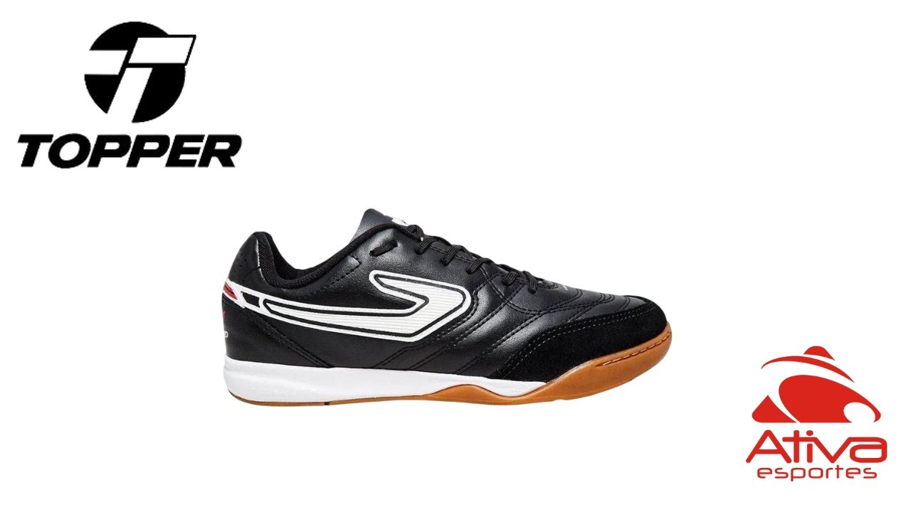 Chuteira Juvenil Topper Futsal Maestro Club V TP08450001