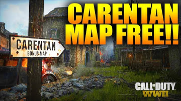 COD WW2 CARENTAN MAP FREE - WW2 FREE SEASON PASS MAP