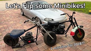 Lets Flip some Minibikes!!