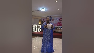 anchoring a 50th birthday party in Manchester
