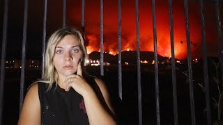 A Fire Heading To OUR New HOME! *SCARY Evacuation Notices*