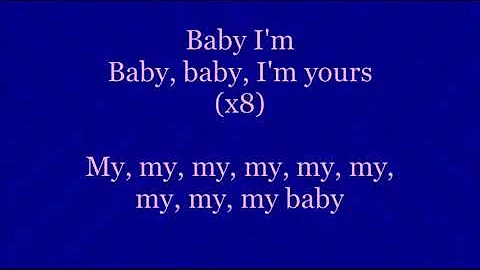 Shai - Baby I'm Yours (Lyrics)