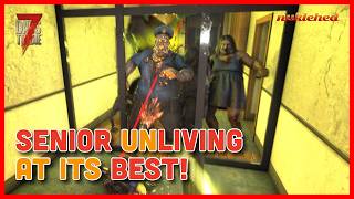 Day 93 - Last Sunset Nursing Home - Grandpa is that you?! | 7 Days to Die #gaming