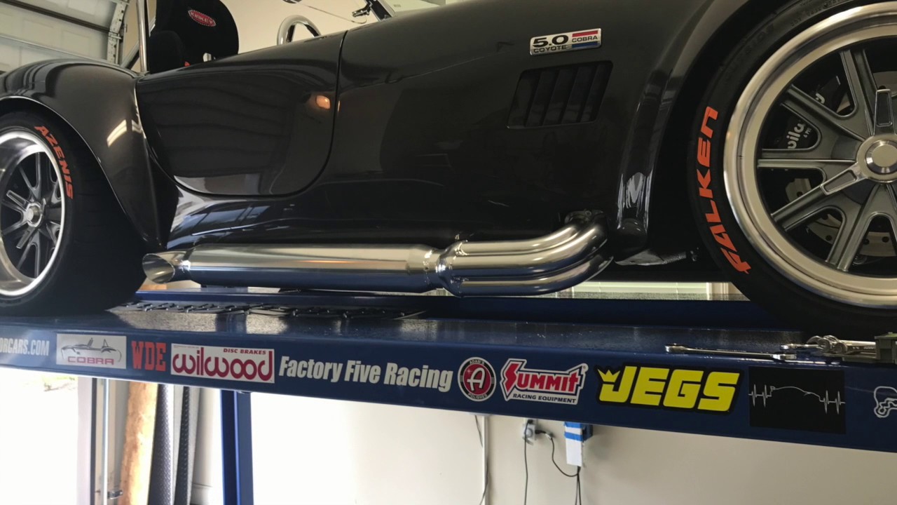 FACTORY FIVE EXHAUST NOISE TEST YouTube