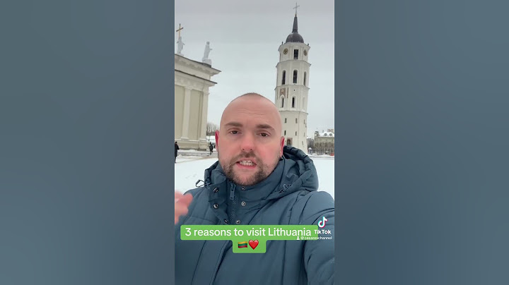 3 things I like about Lithuania ❤️🇱🇹 #vilnius #lithuania #lietuva