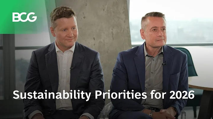 Sustainability Priorities for 2026