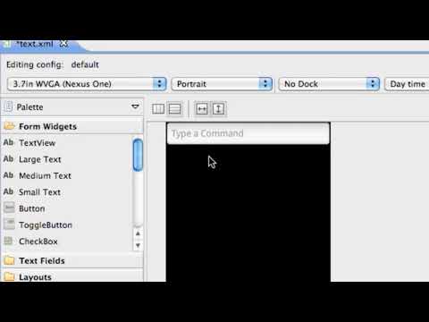 Android Application Development Tutorial   22   XML Introducting the EditText   YouTube