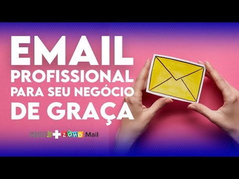 Email profissional GRÁTIS com seu domínio sem precisar pagar hospedagem.