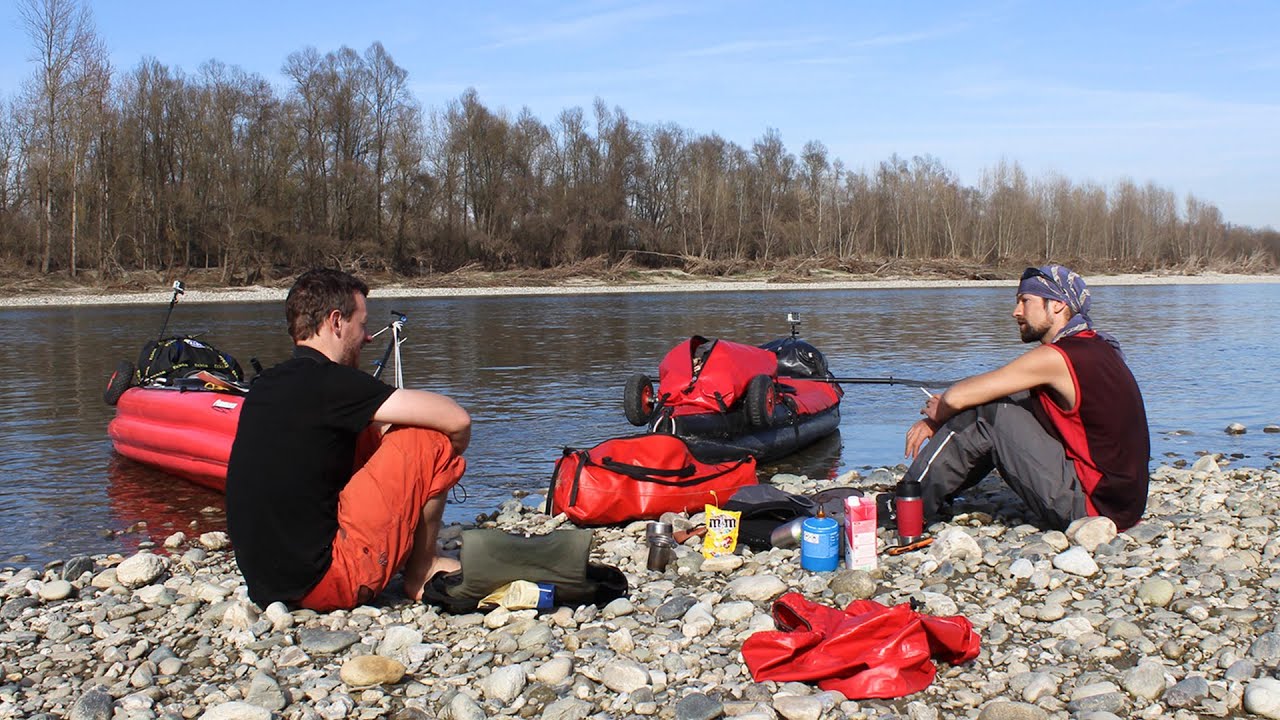 Oberer Po von Turin bis zur Ticino Mündung - Flusswandern mit Steve #4
