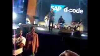 Shaan Singing @ SAP d-code 2014 Part 3