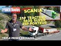 Du tracteur lectrique scania 25 p au tracteur gasoil scania 560 s