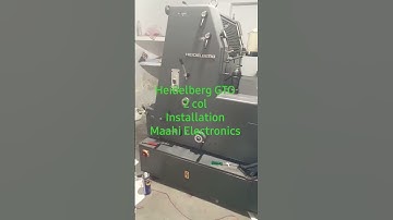 GTO HEIDELBERG 2 COL GTO 52 INSTALLAION