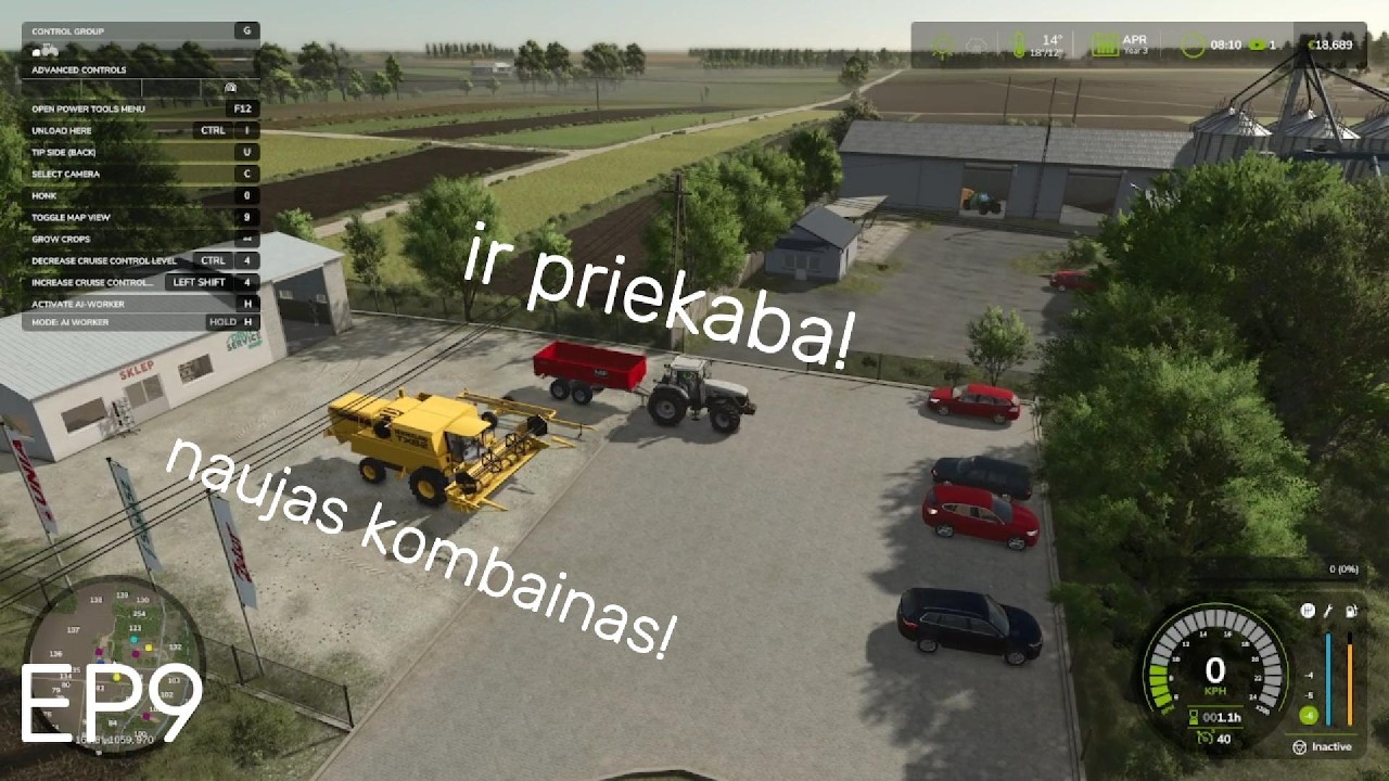 FS25 EP9 Pašertos karvės