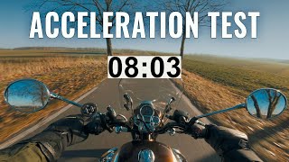 Royal Enfield Classic 350 |  Acceleration Test! | Fuel X Lite and DNA Air Filter