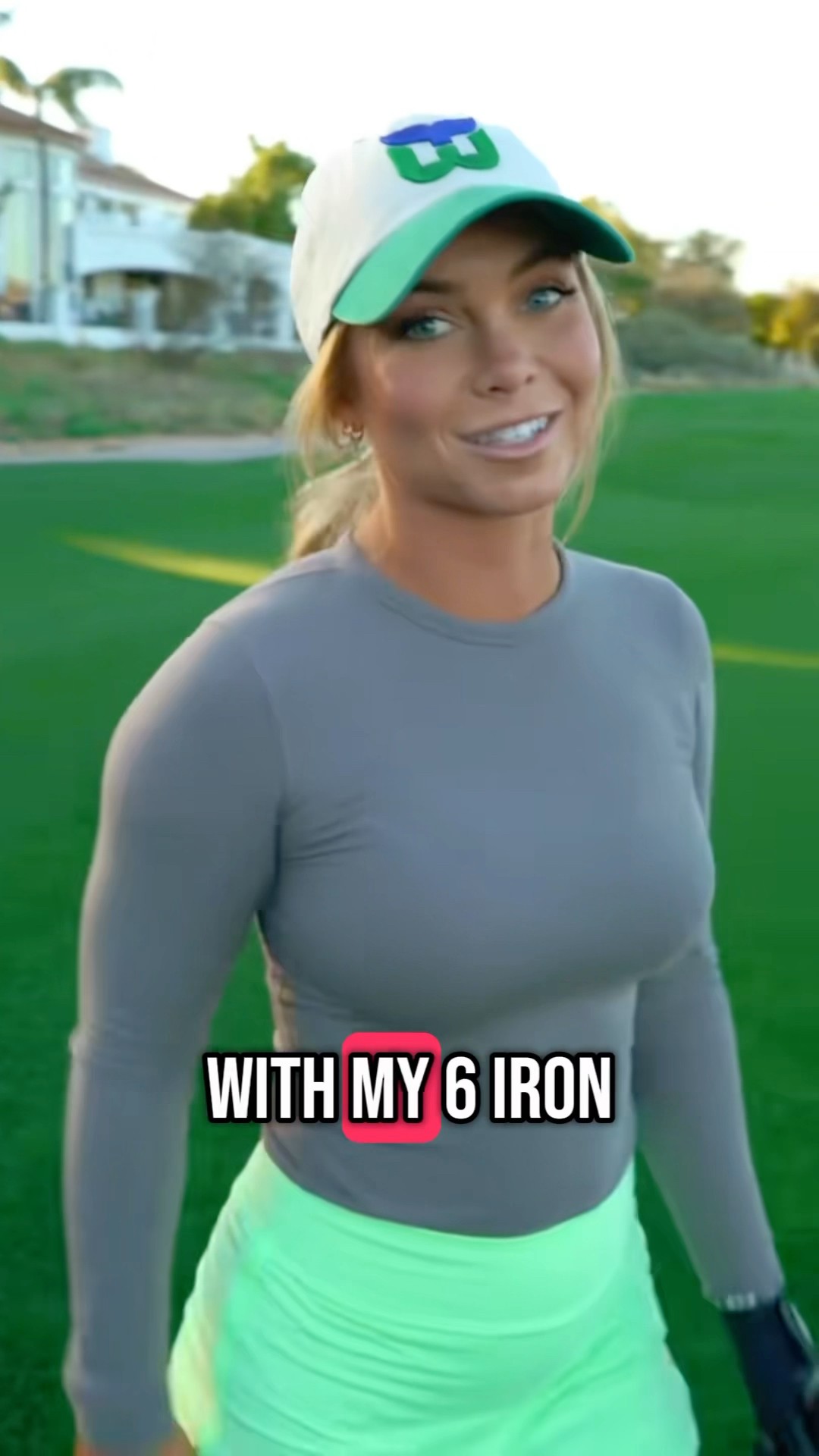 6 iron only ? #golf