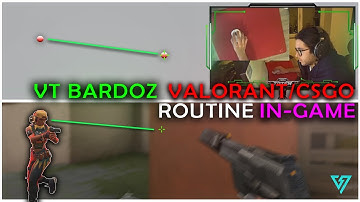 VT Bardoz Valorant/CSGO Kovaaks Routine in game