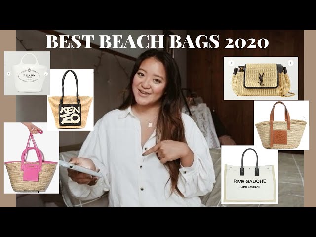 luxury designer beach bag