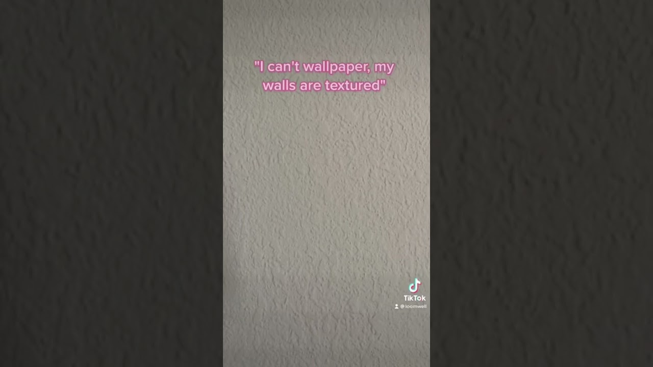 Our Damage Free Wallpaper ALSO works on textured walls! It's a win win your home needs🙌🏻