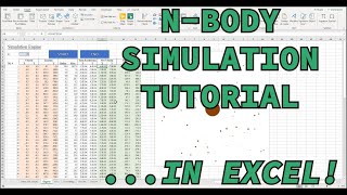 N-Body Simulation Tutorial in Excel!