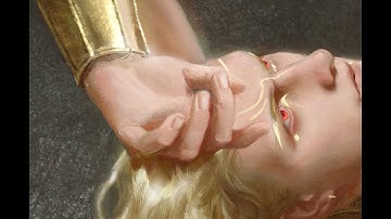 1911 Art pack painting process Part1( time-lapse video )