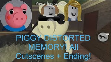 PIGGY DISTORTED MEMORY! All Cutscenes + Ending!