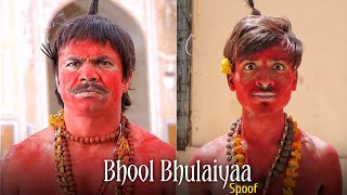 Bhool Bhulaiyaa Movie Spoof - Rajpal Yadav Comedy Scene | Akshay Kumar | Ft. Nishad Vlogs |