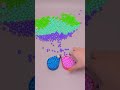 ✨ Deep Relax Beads Visual | Hypnotic Therapy Loop | Colorful Water Drop  💧 #asmrshorts #stressrelief