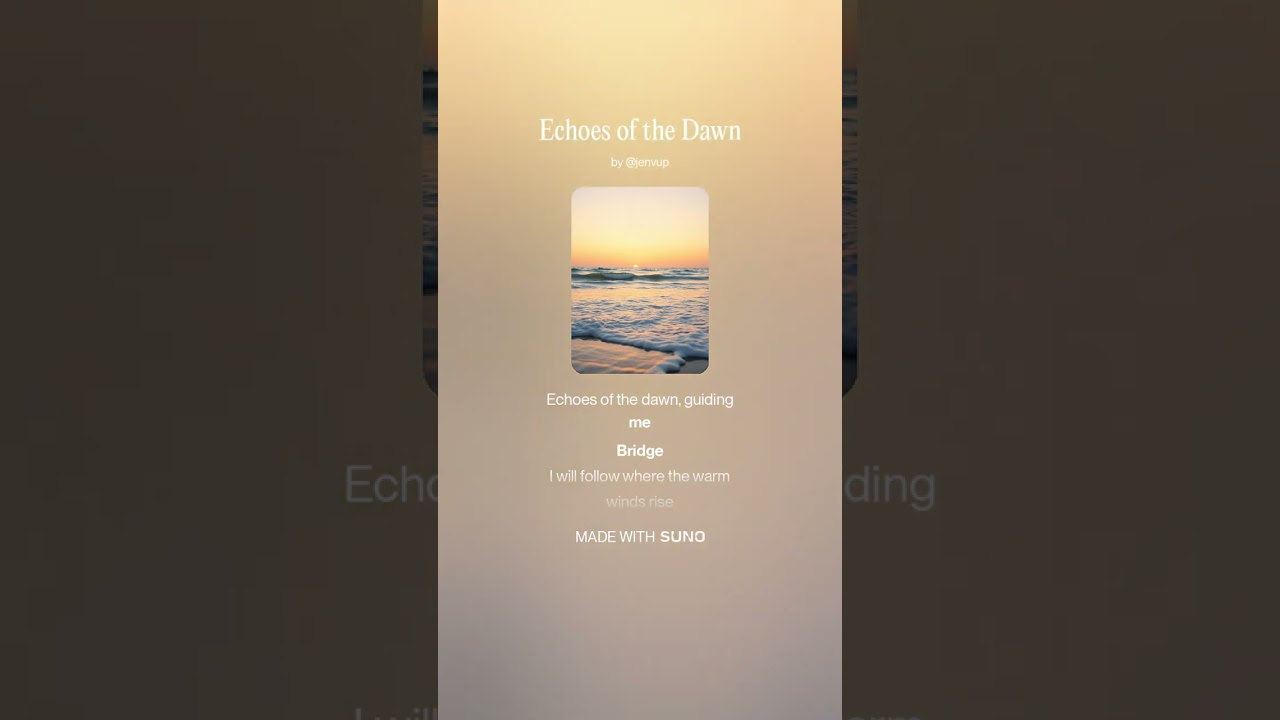 🌊🌌 Echoes of the Dawn | Ethereal Ambient & Soft Vocal