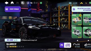 NEED FOR SPEED NO LIMITS ☆《 MCLAREN GT 》☆《 DAY 3 》☆《 EXTRA BLUEPRINTS 》☆ [4K]