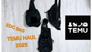 Temu Haul - Best EDC Bags
